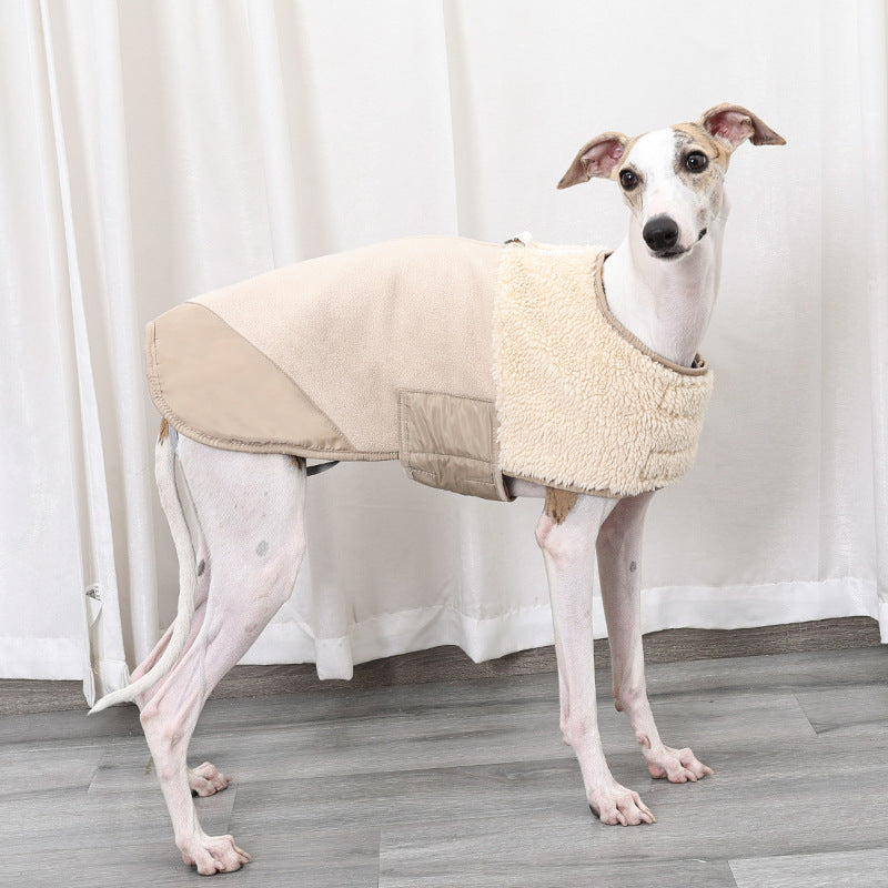 Stay Warm and Stylish with Our Windproof Reversible Pet Padded Vest Jacket