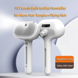 The Ultimate Self Cleaning Pet Hair Remover Grooming Comb